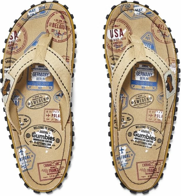 Sandale Gumbies për meshkuj, bezhë