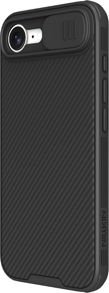 Mbështjellës Nillkin CamShield Pro për iPhone 16e, i zi