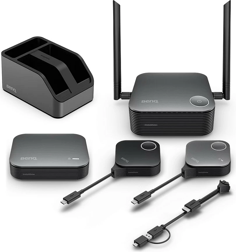 Sistem prezantimi wireless BenQ InstaShow VS25, Wi‑Fi 6, 4K UHD, HDMI/USB‑C, i zi