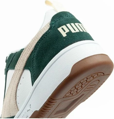 Atlete për meshkuj Puma Rebound v6, të bardha/jeshile