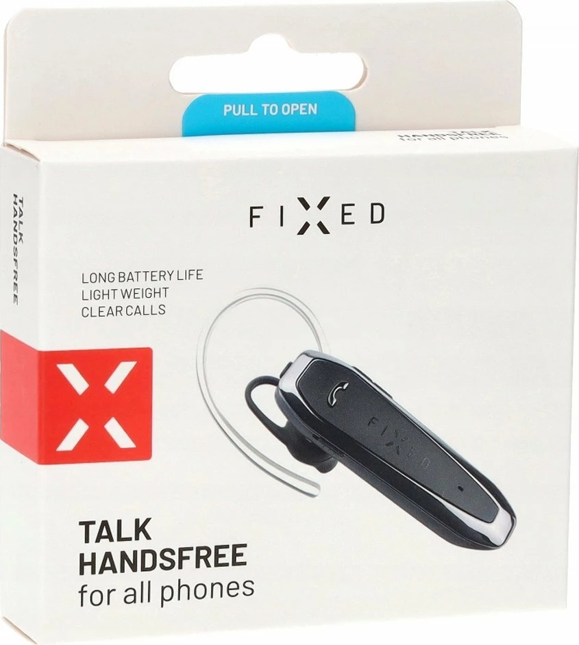 Kufje Bluetooth Fixed Talk, Bluetooth 5.2, bateri deri 33 orë, të zeza