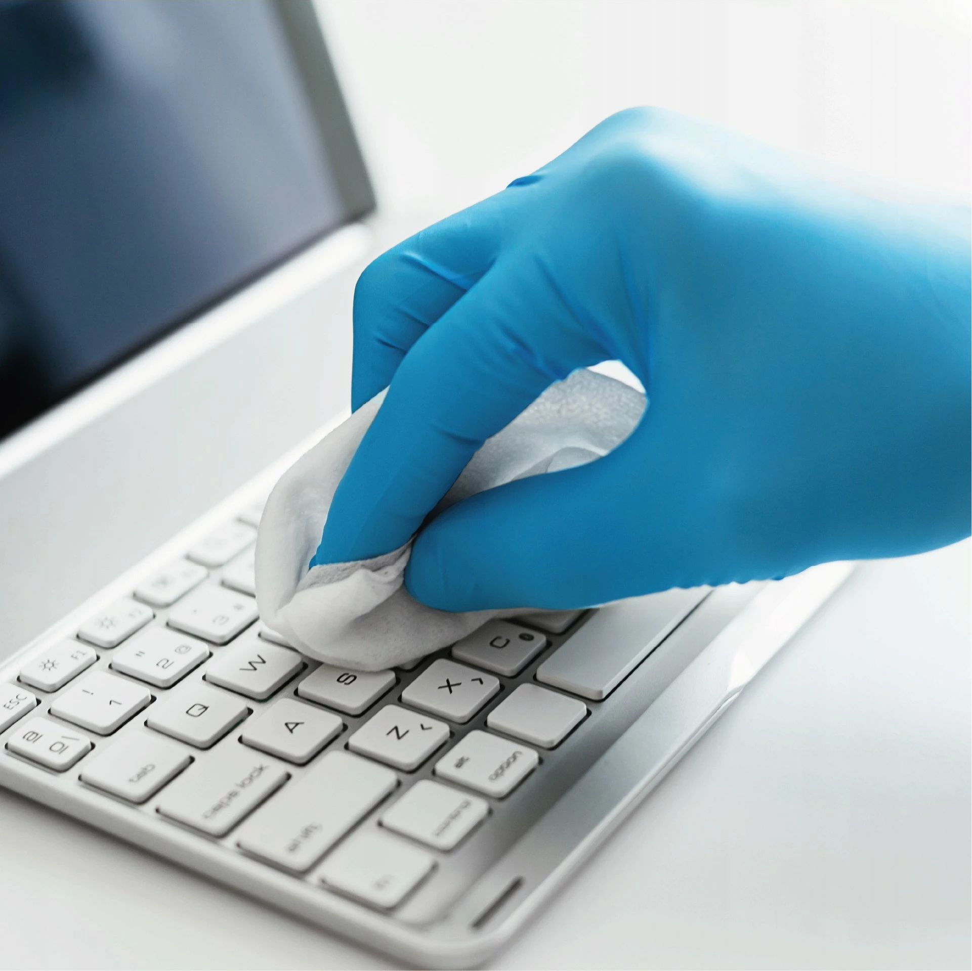 Doreza nitrili CLARA Regular Blue, XL, pa pudër, 100 copë, blu