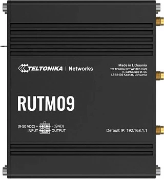 Ruter 4G LTE Teltonika RUTM09, Dual SIM, 4x Gigabit RJ45, Ethernet WAN, GNSS, i zi