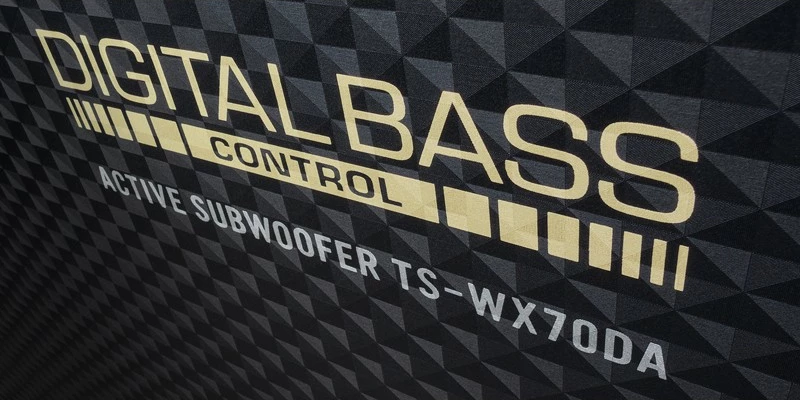 Subwoofer Pioneer TS-WX70DA aktiv, për makinë, i zi