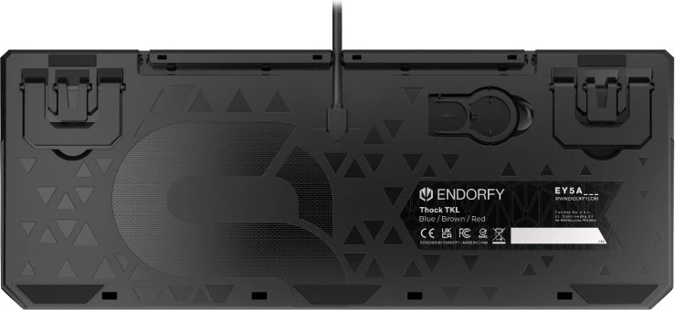 Tastierë Endorfy Thock TKL EY5A001 - USB,  e zezë