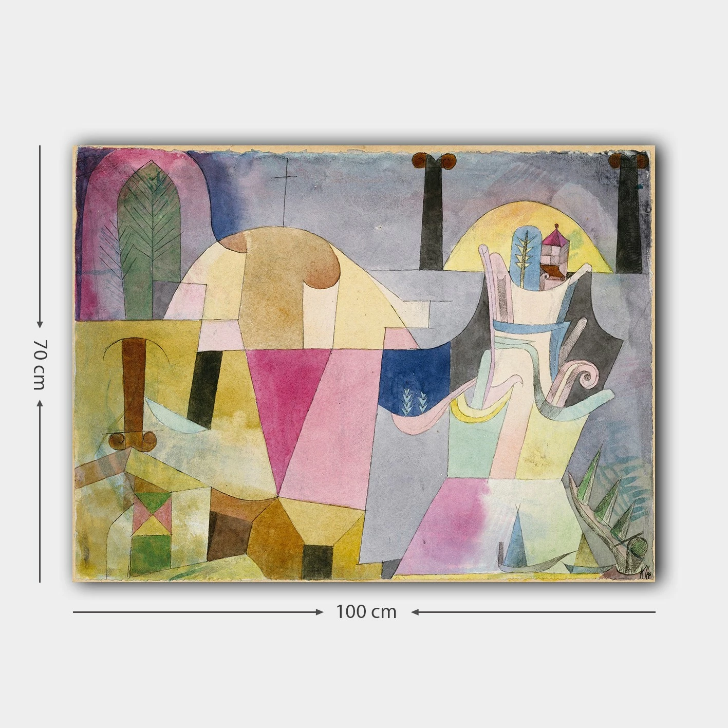 Pikturë dekorative në kanavacë, Wallity, 751011922_70100