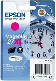 Kartush boje, Epson, 27XL C13T27134012, kapacitet i lartë XL 10.4 ml, magenta