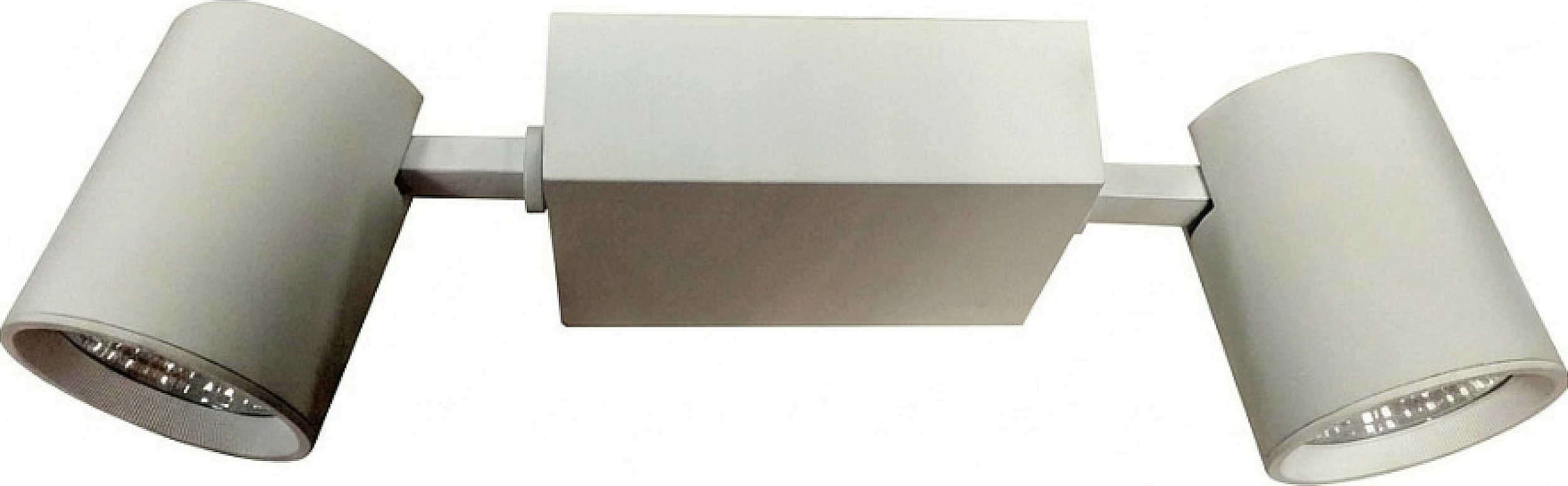 Ndriçues LED tavanor Synergy21 Track-Serie, 2x25W, i rrotullueshëm, warm white, i bardhë