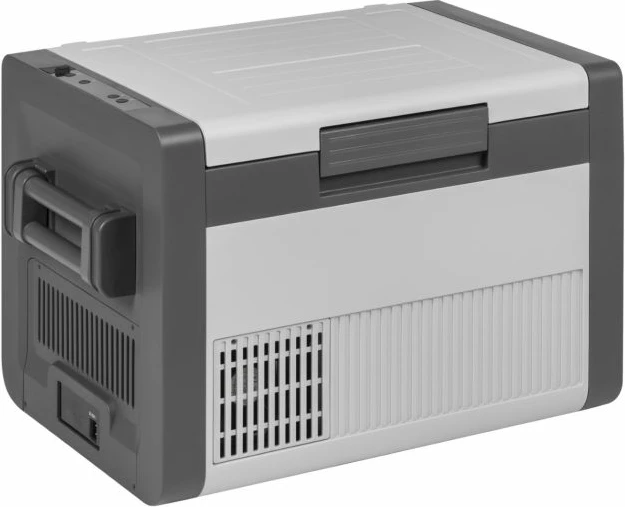 Frigorifer portativ me kompresor BRUNNER Polarys Criomaster HPI 25, 25L, 12/24V DC + 230V AC, -20°C, gri