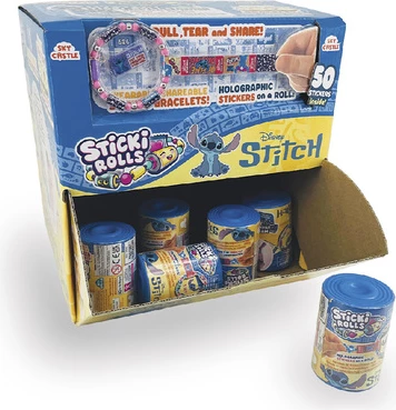 Sticki Rolls Disney Stitch Mystery Capsule (Styles Vary)