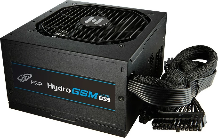 Kasë FSP Hydro GSM Lite PRO 750W, 750 W, 100 - 240 V, 50 - 60 Hz, 10 A, 5 A, Active