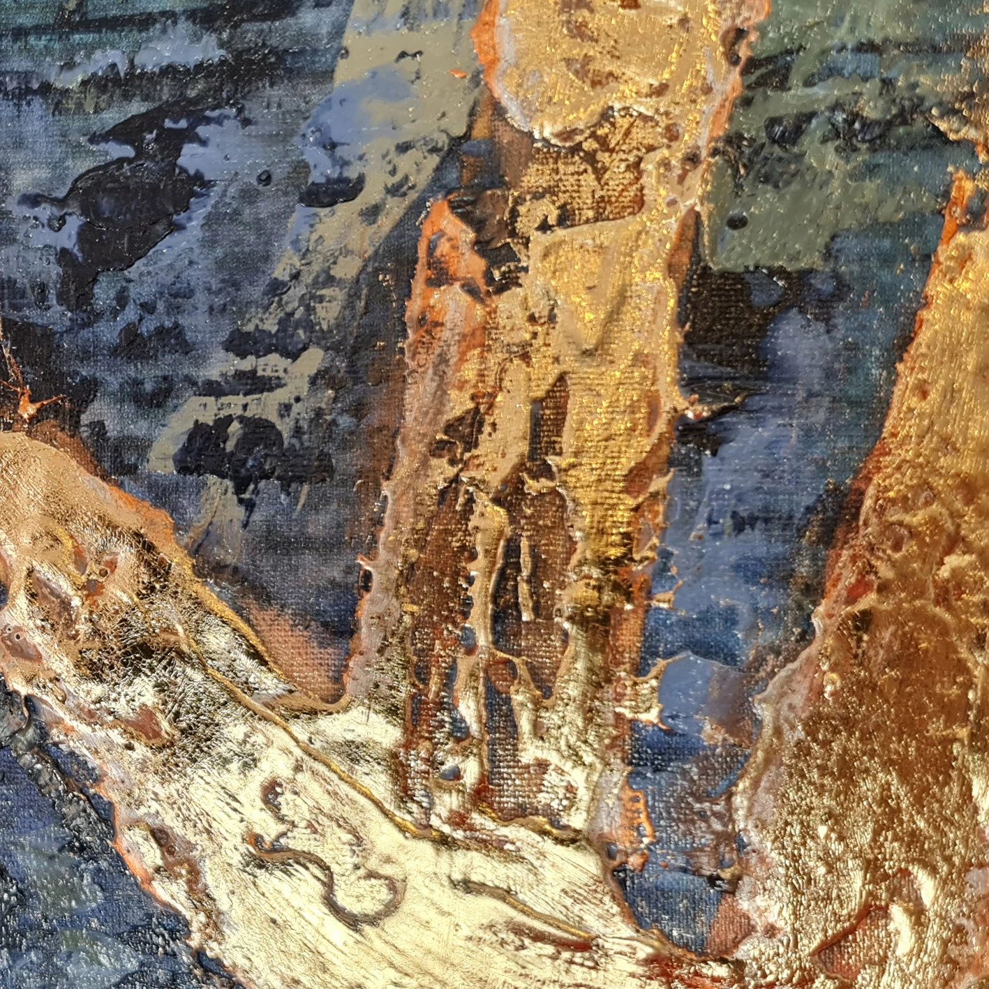 Pikturë dekorative me vaj, shumëngjyrëshe, Wallity, OPG1363417871, 100x100cm