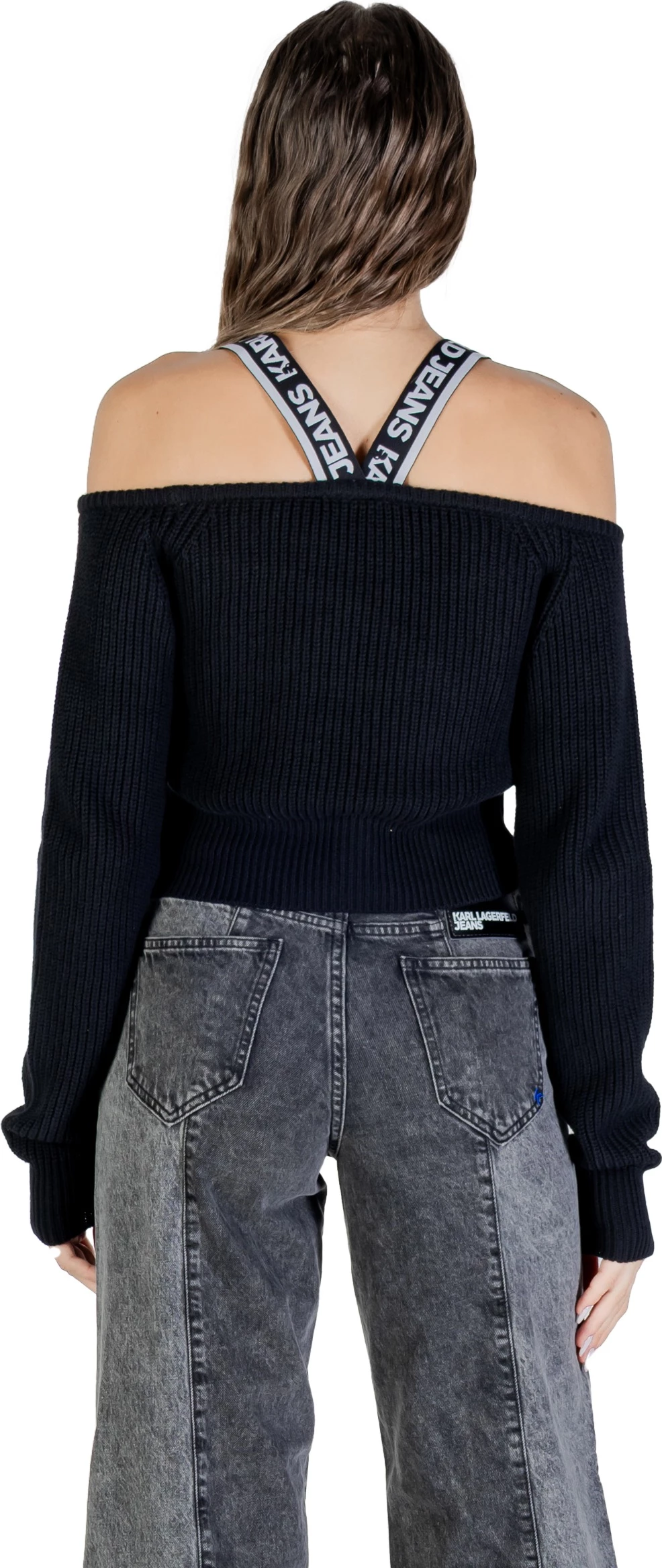 Xhemper për femra Karl Lagerfeld Jeans A3W18009, i zi [Madhësia: M]