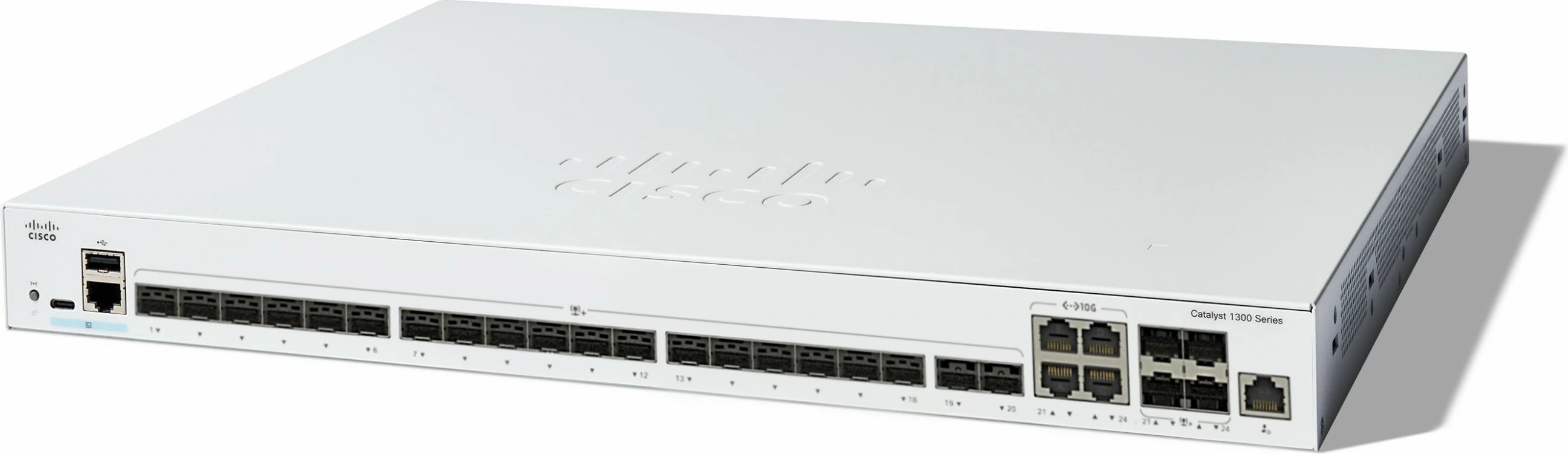 Switch Cisco Catalyst C1300-24XS, Managed, L2/L3, Rack mounting