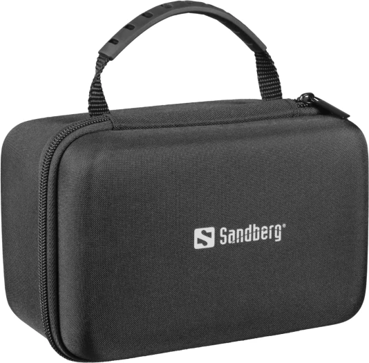 Radio survival SANDBERG Survivor DAB Radio All-in-1 20000, 20000mAh, DAB+/FM, Bluetooth, USB-C/USB-A, solar + dinamo, IP53, e zezë