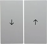 Kapak çelësi BERKER 16251909, mat, plastikë, pa vida, i bardhë