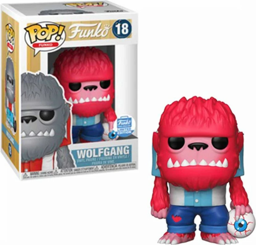 Figurinë vinili Funko POP Wolfgang Variant Exclusive, e kuqe