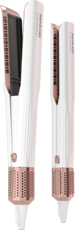 Drejtuese për flokë Sencor SHI 9100RS, e bardhë/rozë