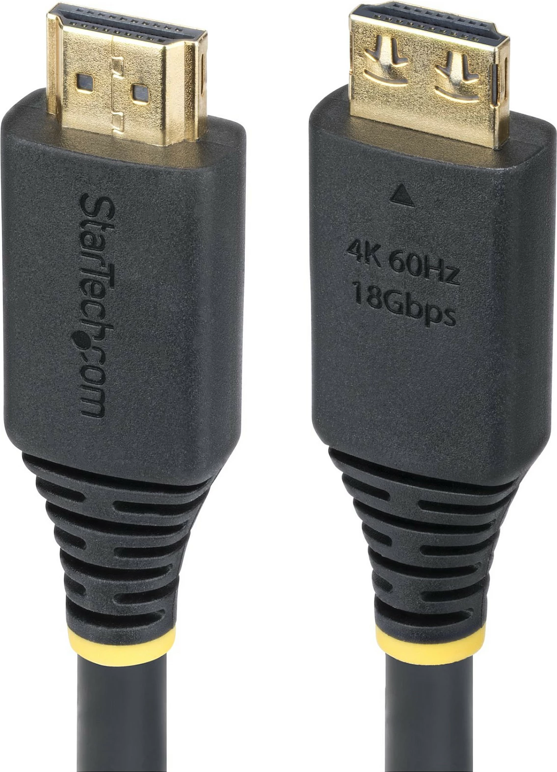 Kabllo HDMI StarTech High Speed 5m, 4K 60Hz, 18Gbps, HDR10, ARC, e zezë