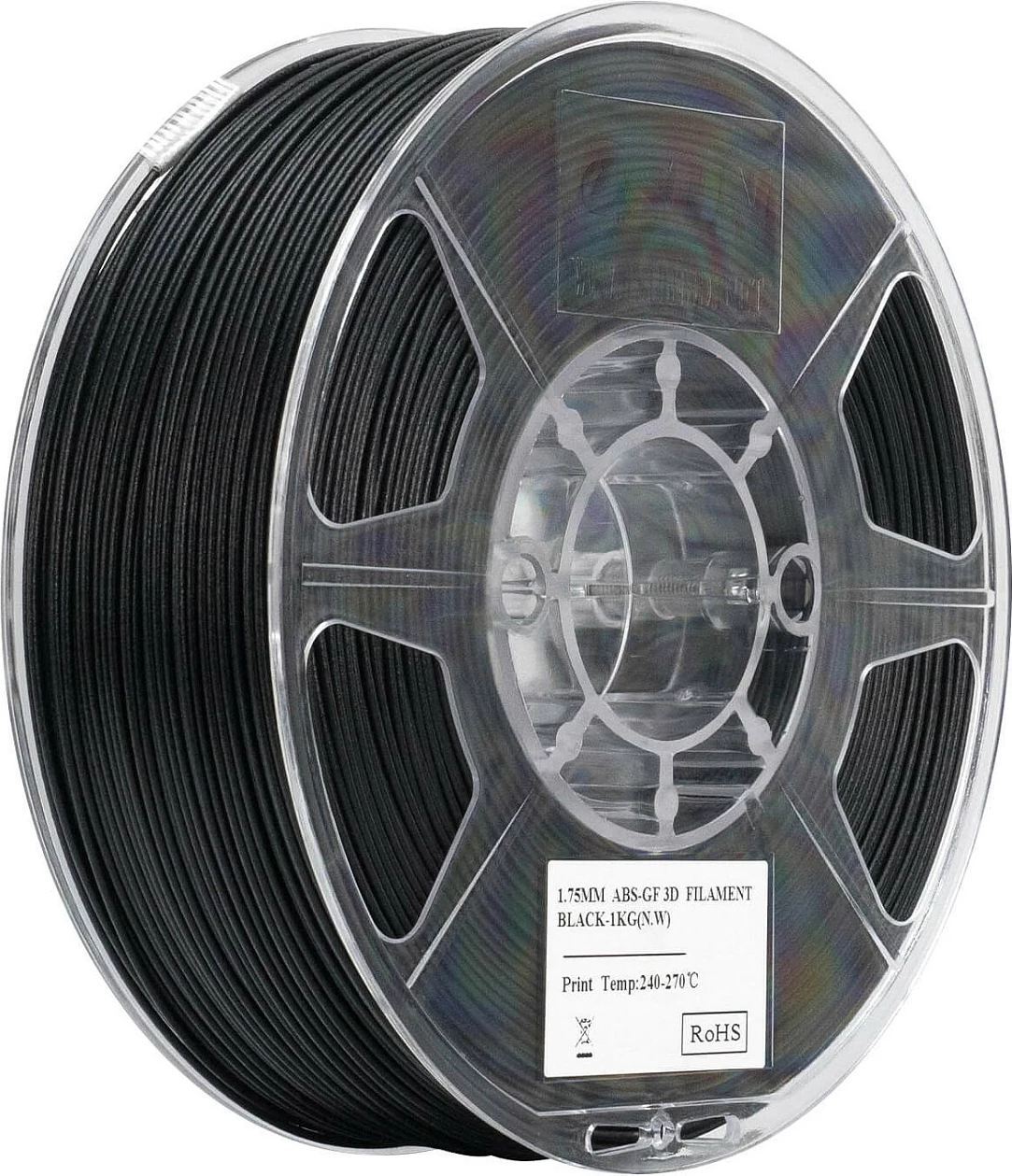 Filament për printer 3D eSun EABS-GF, 1.75mm, 1kg, i zi