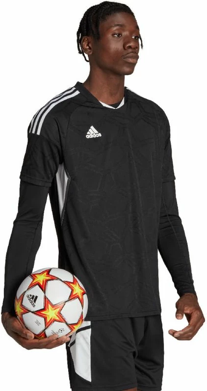 Maicë për meshkuj adidas Techfit Aeroready me mëngë të gjata, e zezë