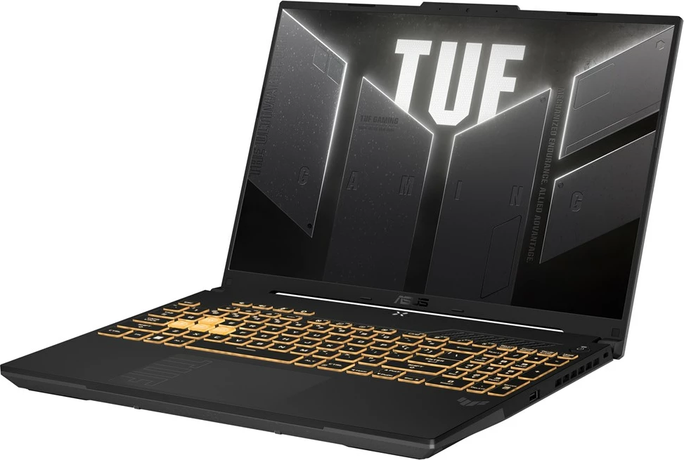 Laptop gaming ASUS TUF Gaming F16 FX607VJ-RL001W, 16", Intel Core 5 210H, 16 GB RAM, 512 GB SSD, NVIDIA RTX 3050, Gri