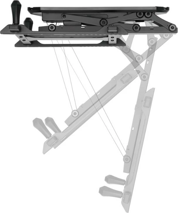 Mbajtës tavanor elektrik për TV Techly 368697, 32-70 inç, i zi