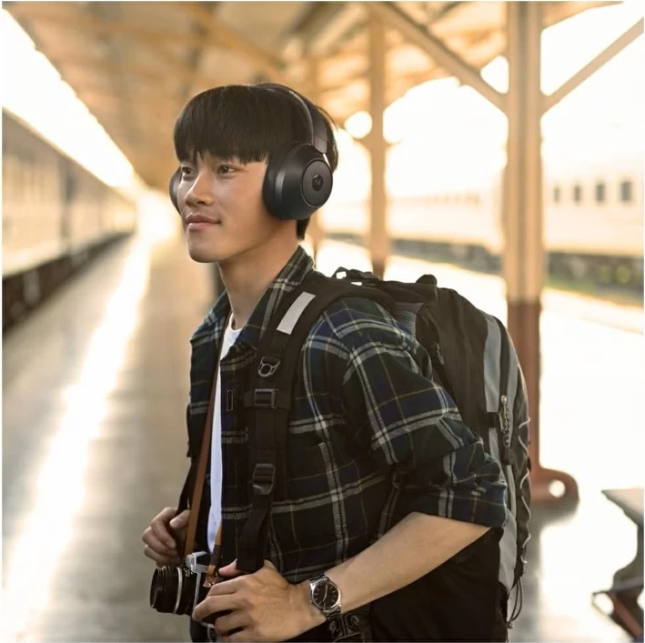 Kufje Motorola XT800 ANC Bluetooth 5.3, 40mm, deri 40 orë, e zezë