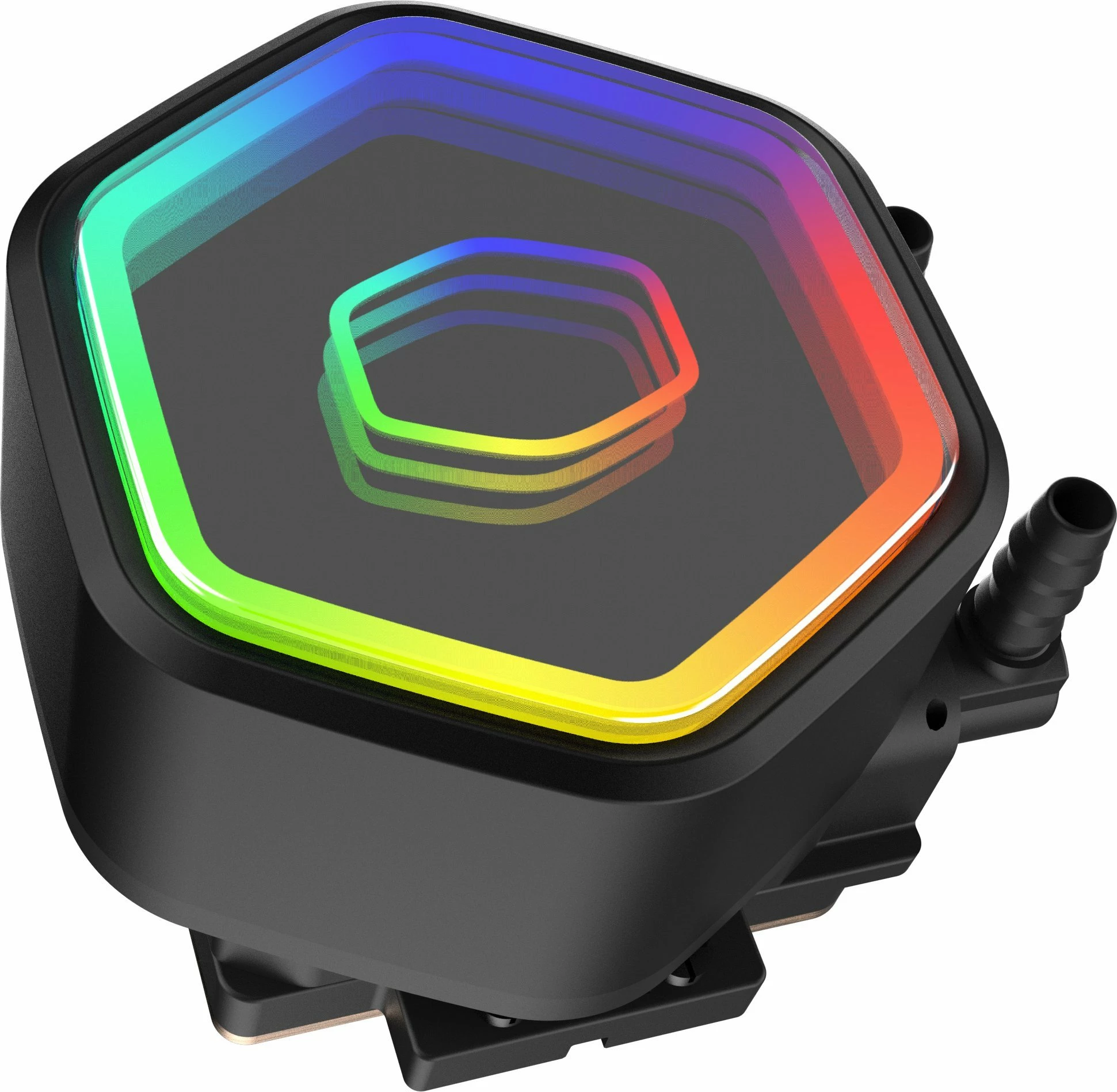 Ftohës me ujë Cooler Master MasterLiquid 360 Core II ARGB 360mm (MLW-D36M-A18PA-R1), e zezë, me 3 ventilatorë