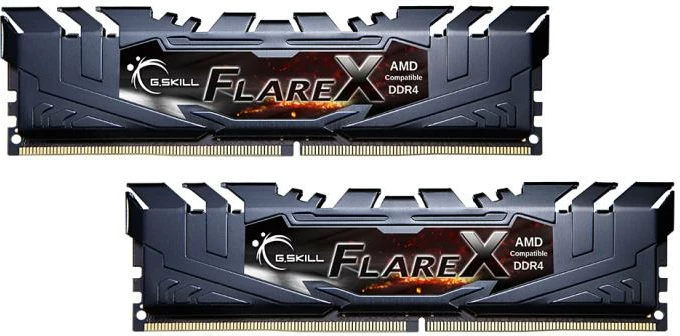 RAM Memorje G.SKILL Flare X DDR4 32GB (2x16GB) 3200MHz, e zezë (kit 2 copë)