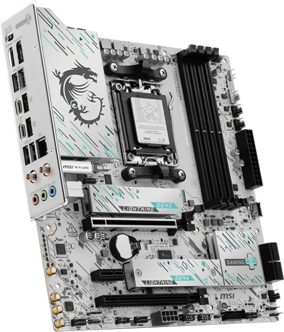 Pllakë amë MSI B850M GAMING PLUS WIFI, Socket AM5, micro ATX, E zezë