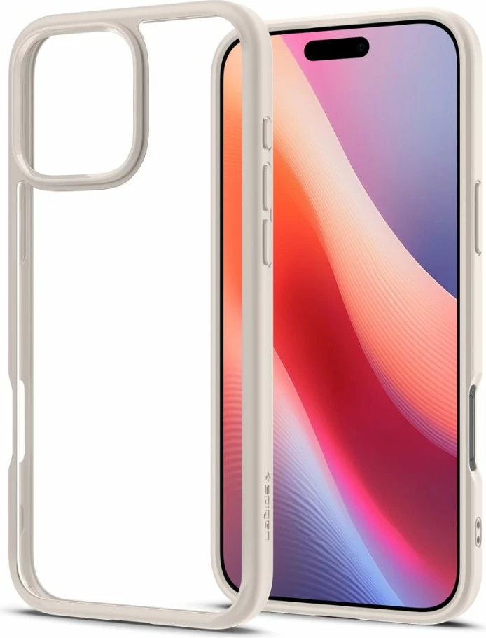 Mbështjellës Spigen Ultra Hybrid për iPhone 16 Pro, Titanic
