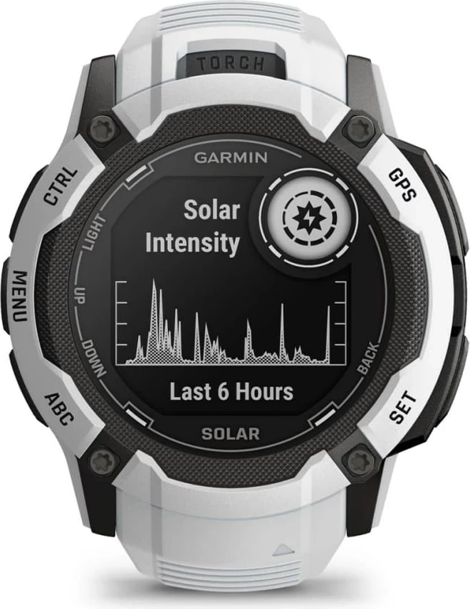Smartwatch Garmin Instinct 2X Solar, 50mm, GPS, Bardhë