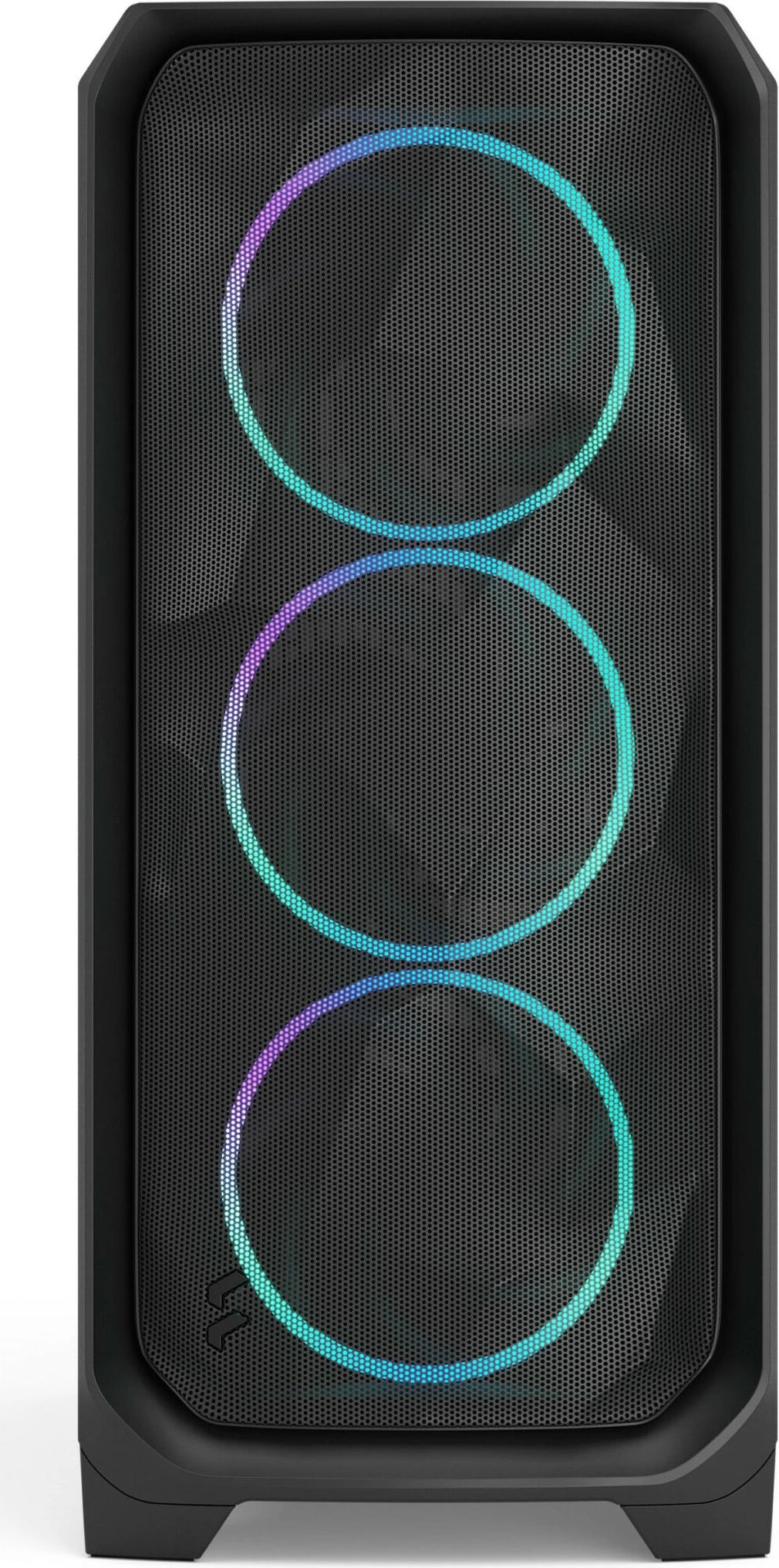 Kasë Fractal Design Meshify 3, RGB, Tempered Glass, e zezë