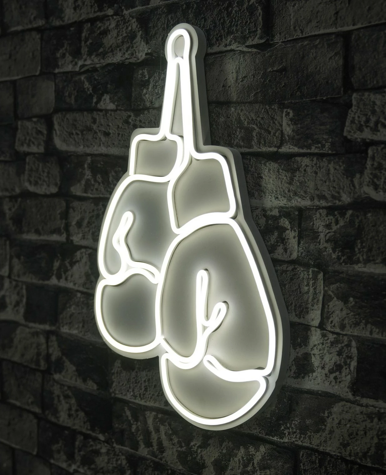 Dritë dekorative LED, plastikë, formë doreza boksi, e bardhë, Wallity