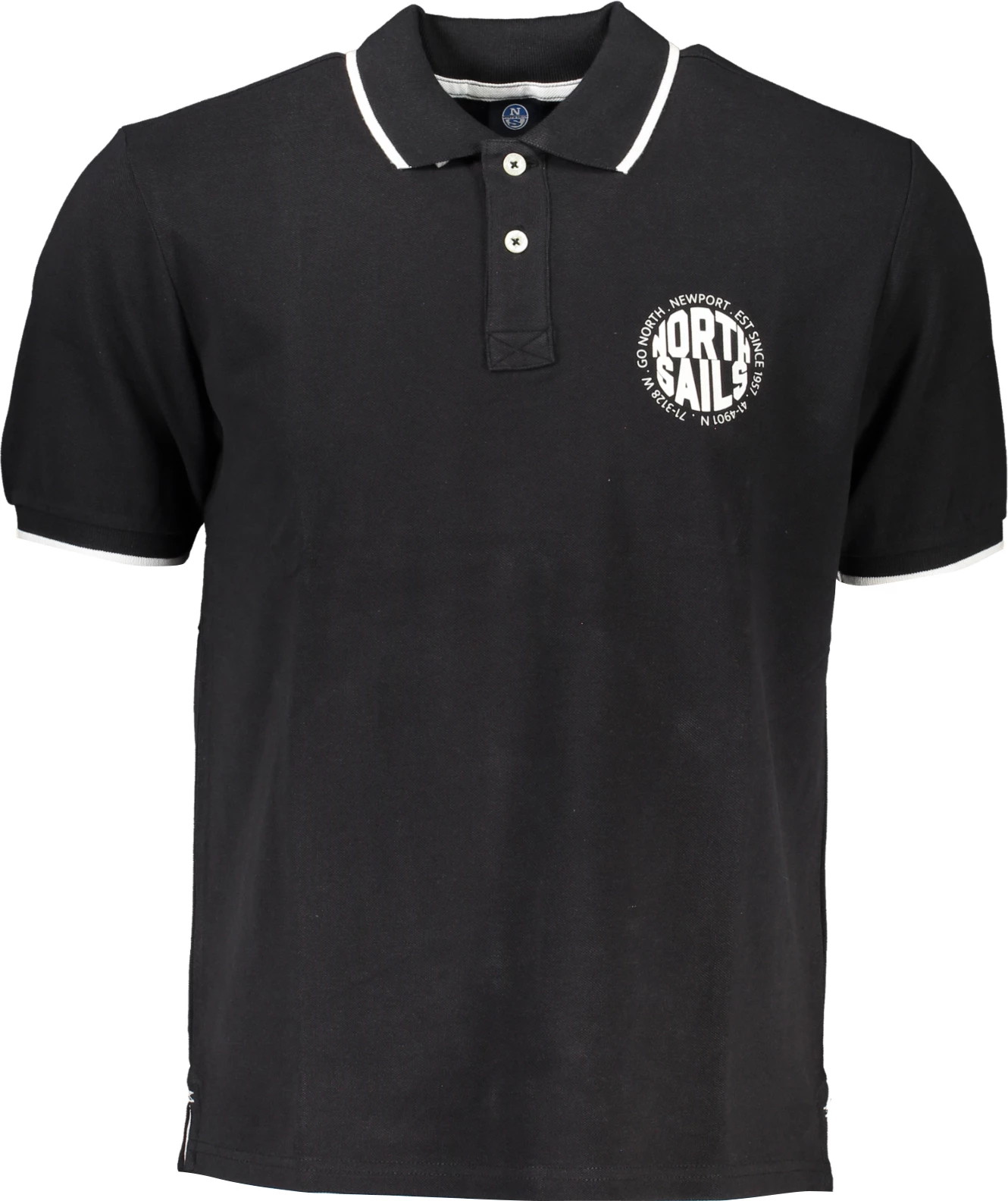 Maicë polo për meshkuj NORTH SAILS, e zezë