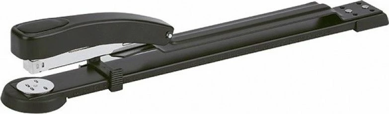 Kapëse letrash me krah të gjatë Office Products, deri 50 fletë, thellësi 310 mm, metal, e zezë, 1 copë