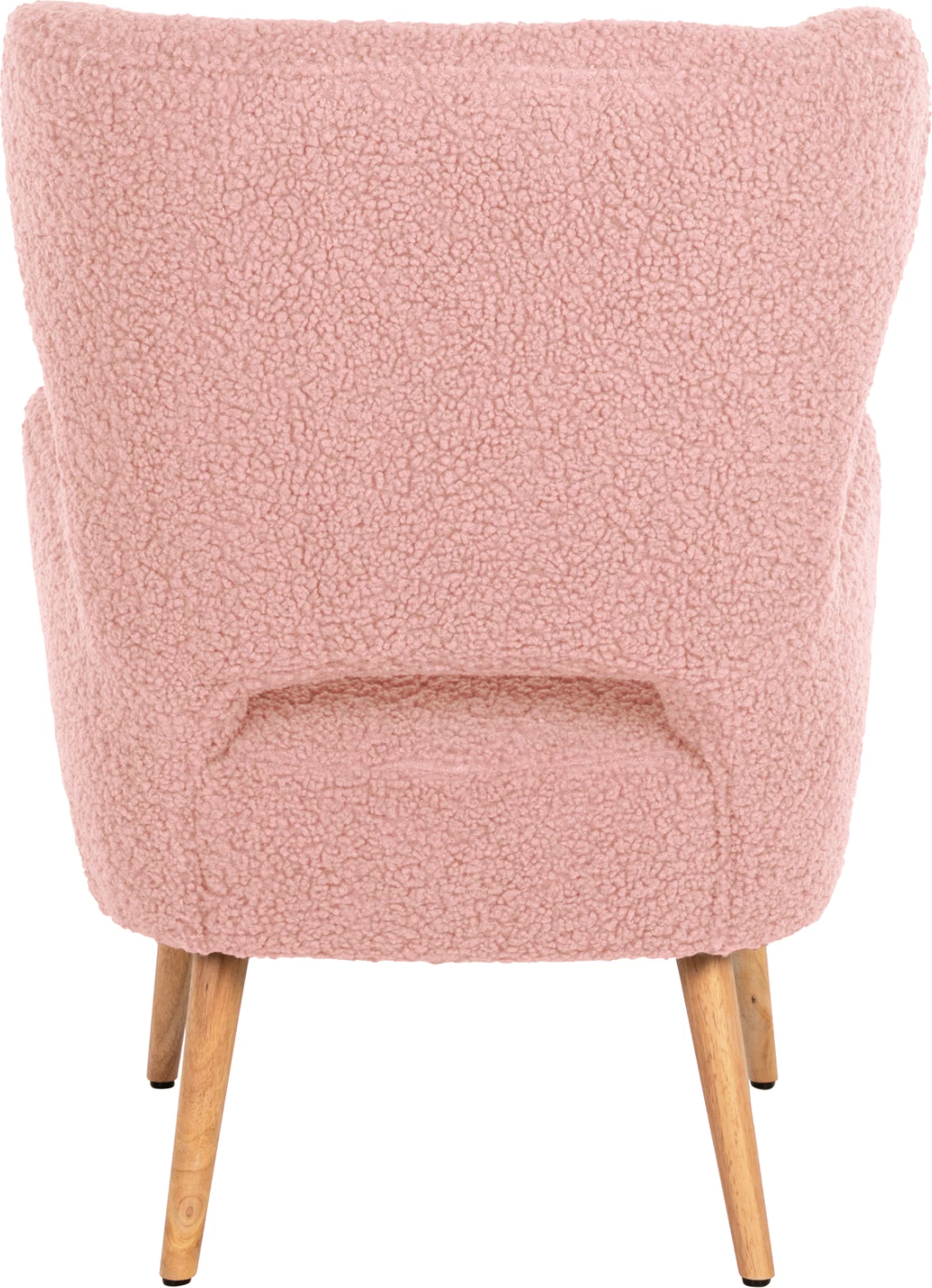 Fotelje MYLIE FH8394.22, ngjyrë rozë e zbehtë, pëlhurë boucle, 66x75x93H cm
