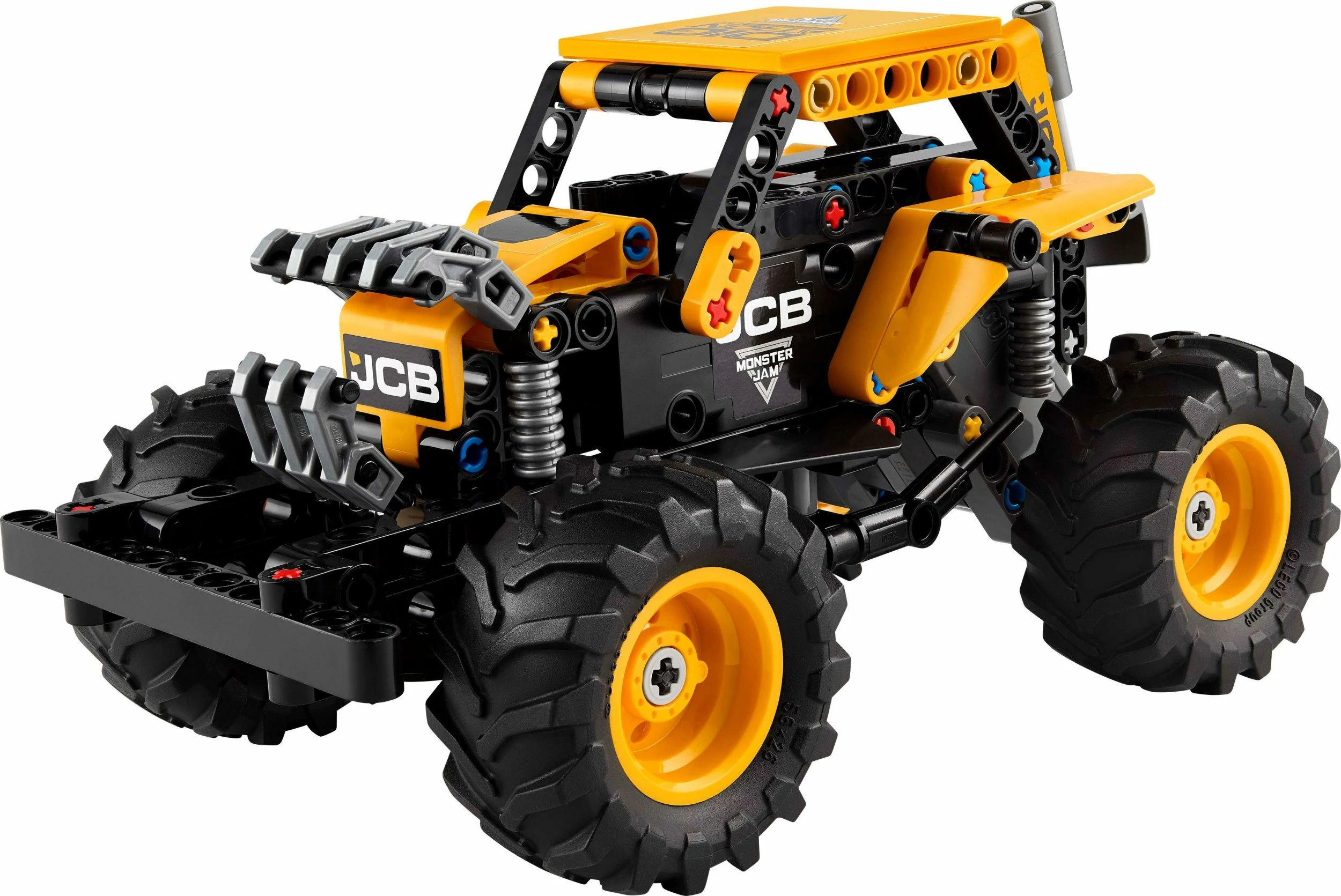 Set LEGO Technic Monster Jam DIGatron 42199, 218 pjesë, Pull-Back, 7+, e zezë me të verdhë