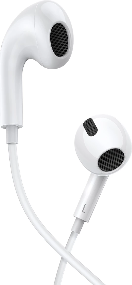 Kufje Baseus Encok H17 me kabllo, 3.5mm mini jack, të bardha