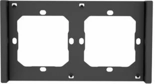 Kornizë për switch, SONOFF, M5-80, 2-gang (Double), e zezë