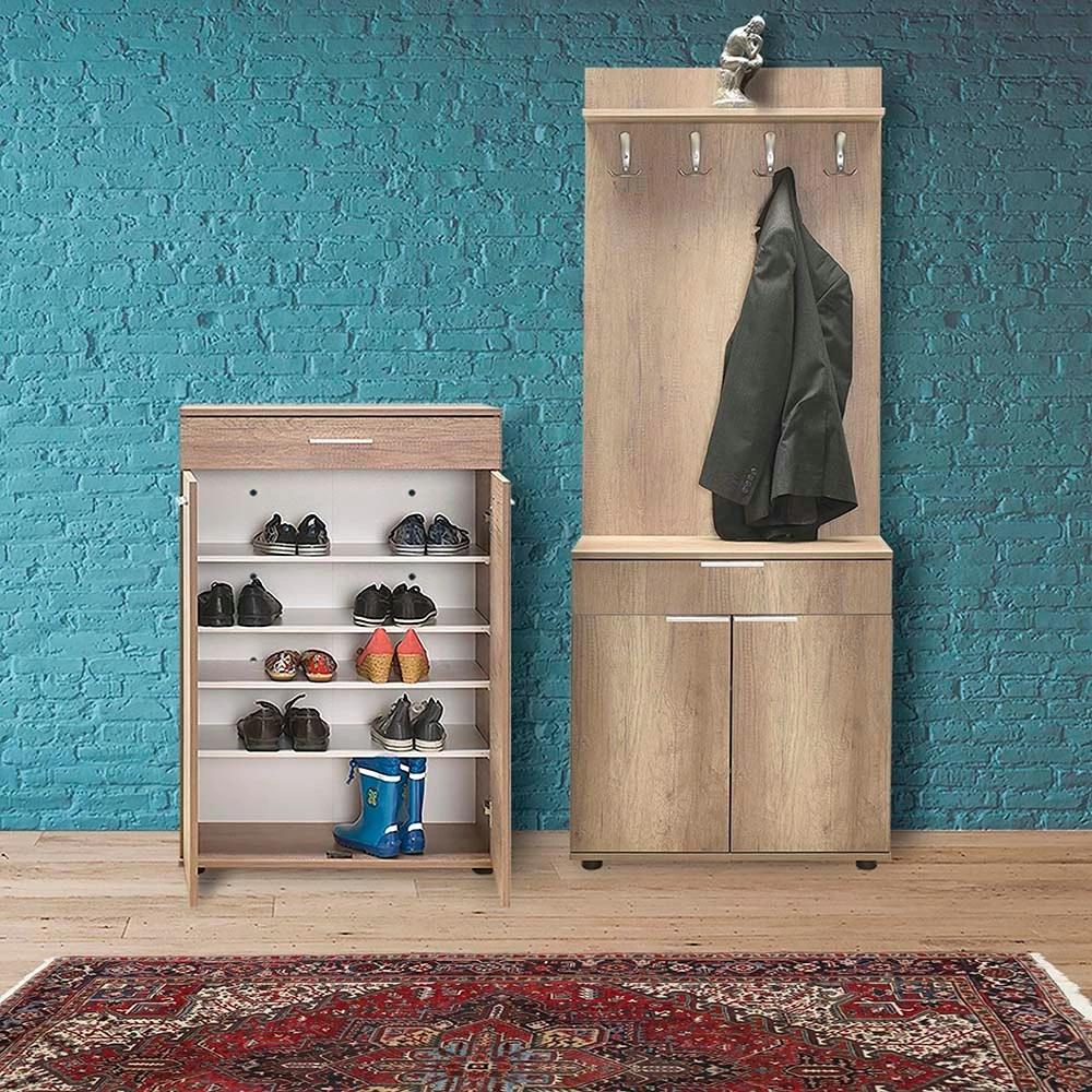 Dollap multifunksional, ngjyrë arre e çelët, Hanah Home, Adr-521-Tt-1