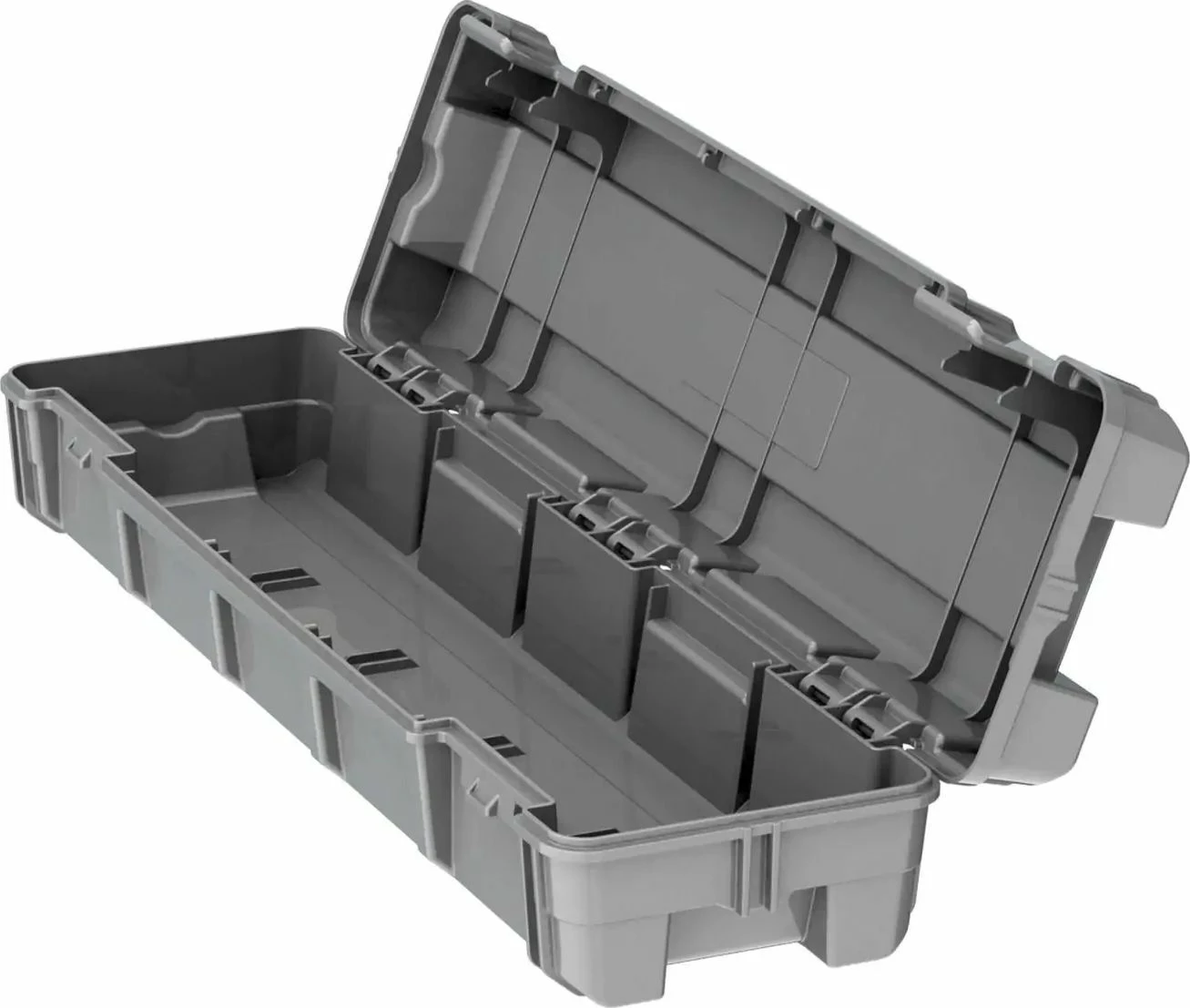 Tavolinë pune portative Keter Jobmade me shina CRV239985, 880 x 554 x 112 mm, kapacitet 453 kg, zi/kuqe