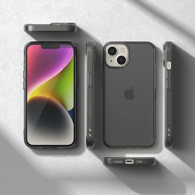 Kapak telefoni Ringke Fusion Matte iPhone 14 Plus, gri