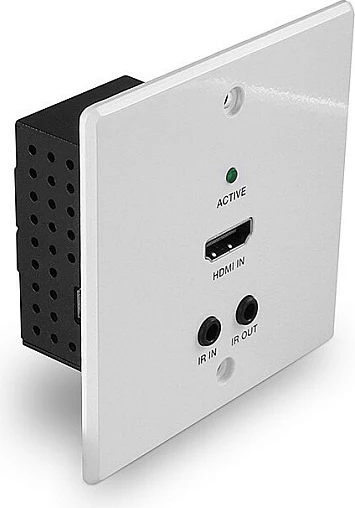 Transmetues HDMI HDBaseT Lindy 38348, 4K60, Cat6, 70m, i bardhë