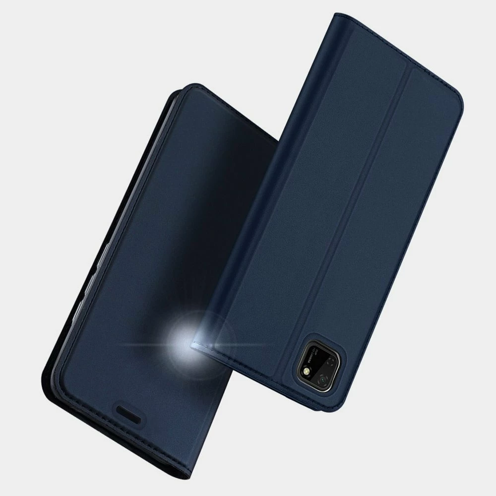 Mbështjellës Dux Ducis Skin Pro për Huawei Y5p, me kapak, rozë