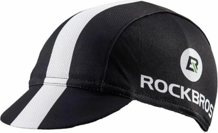 Kapelë çiklizmi Rockbros, e zezë dhe e bardhë