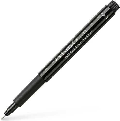 Set stilolapsa vizatimi Faber-Castell Pitt Artist Pen FC-167158, 8 copë, zi