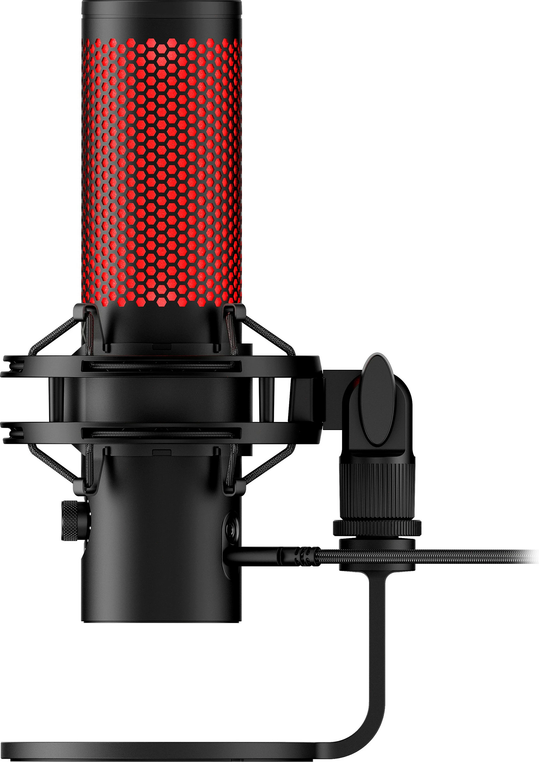 Mikrofon USB HyperX QuadCast 2, 24-bit/96kHz, 4 polar pattern, 3.5mm, i zi