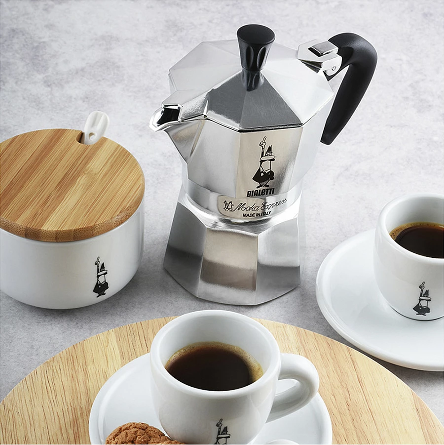 Moka pot Bialetti Moka Express 0.23L alumin 4 filxhana